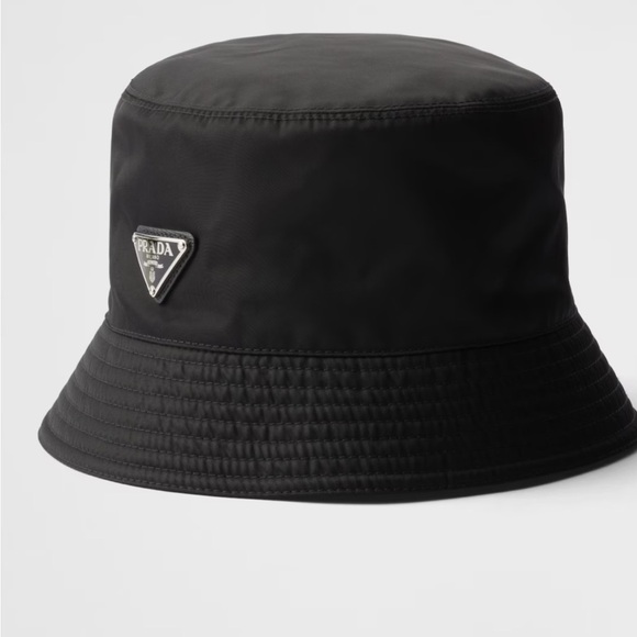 Prada Accessories - Prada Classic Black Bucket Hat